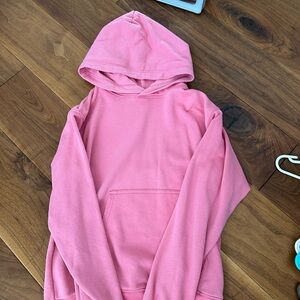 Pink Aritzia Terry Perfect Hoodie